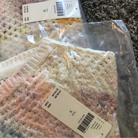 NWT Anthropologie Klaas Jonkman Mesh-Stitch Crew-Neck Sweater - Picture 5 of 5